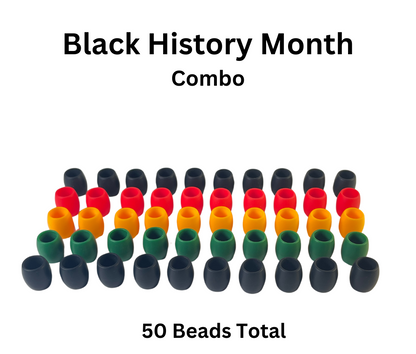 Black History Month Combo (50 Beads)